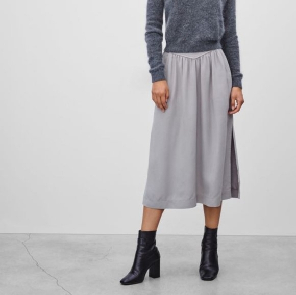 Wilfred Dresses & Skirts - Elegant Gray Midi Skirt Wilfred